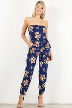 Load image into Gallery viewer, LeChique Floral Jumpsuit